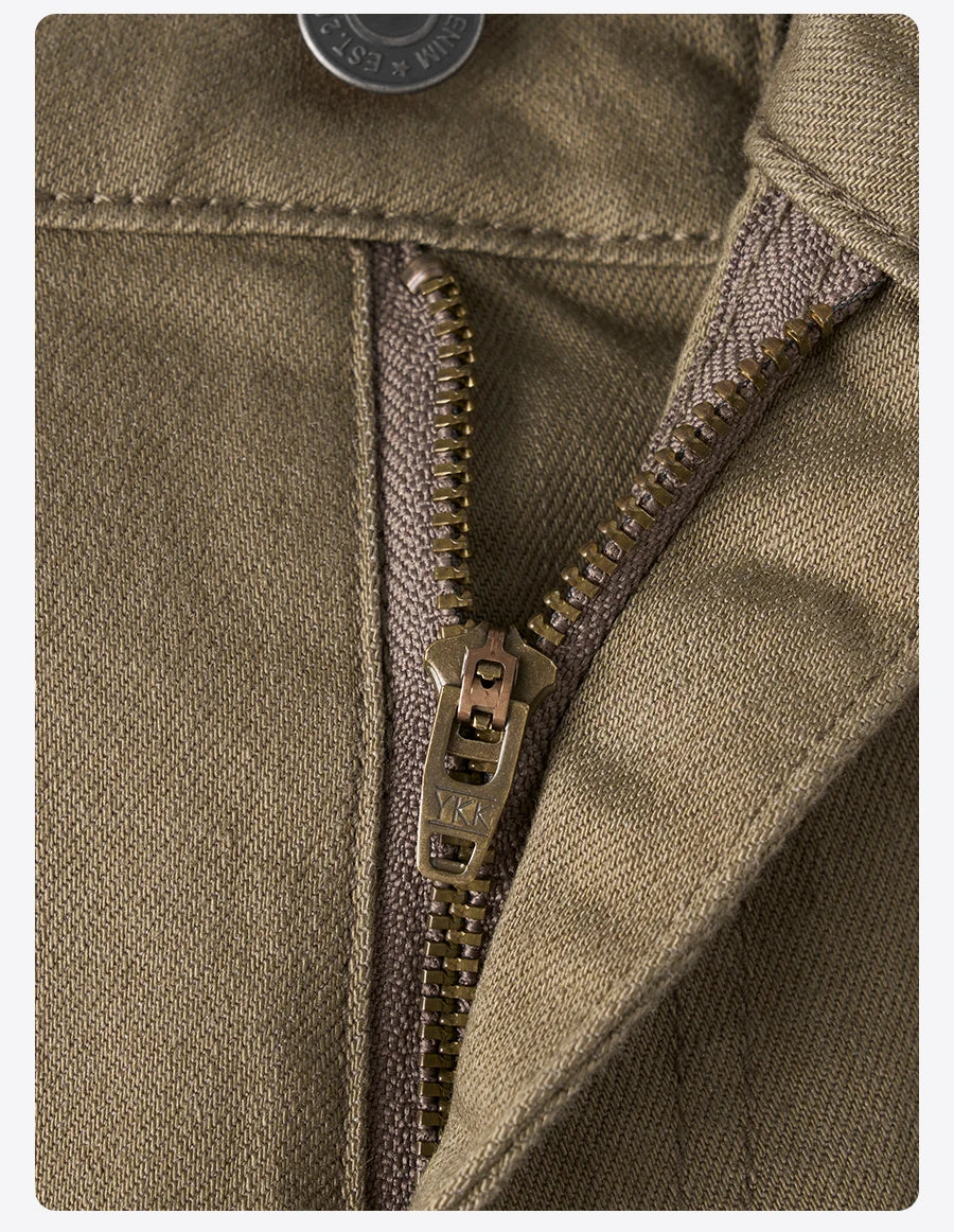 SIMWOOD 10oz Draping Motorcycle Riding Jeans