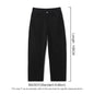 SIMWOOD 2026 Spring New Baggy Fit 11.3oz  Cotton Fabric Jeans Men Plus Size Casual Denim Chinos Pants