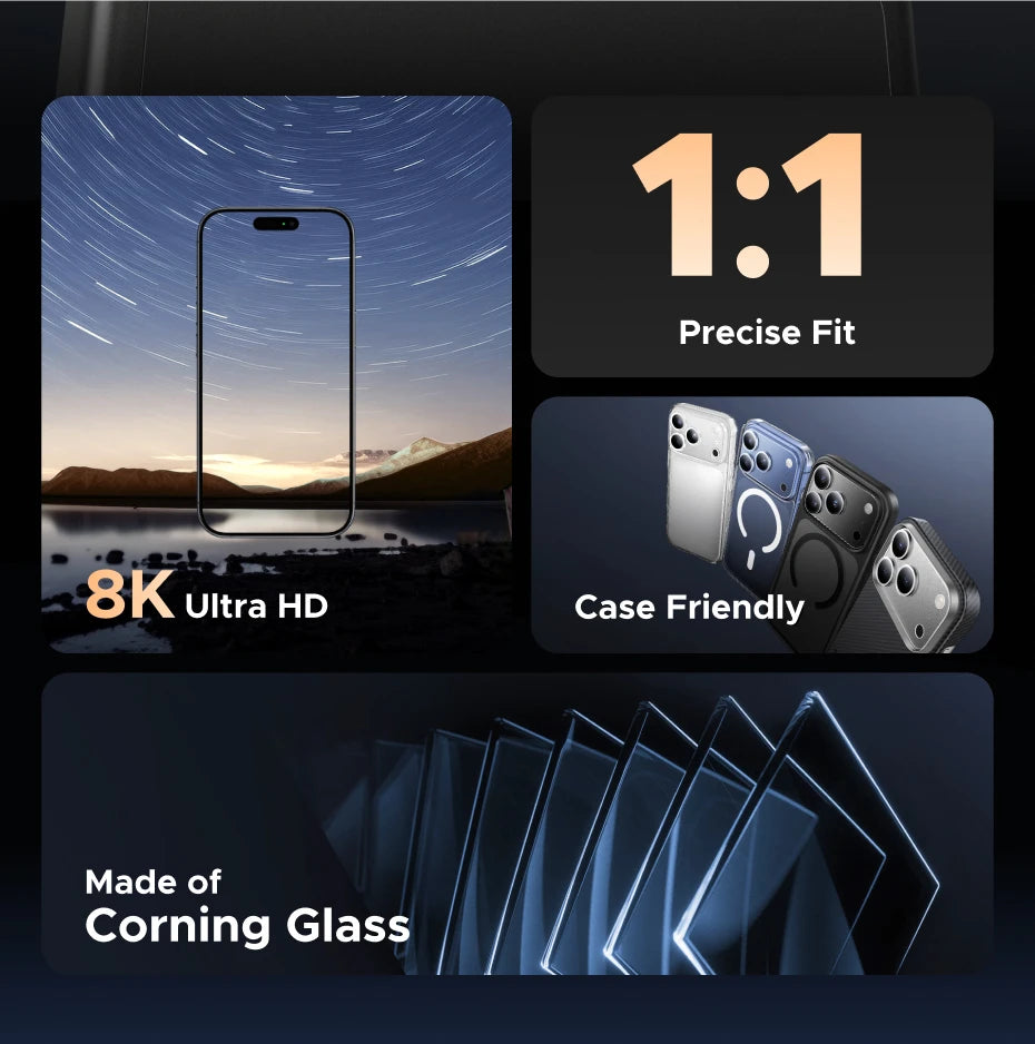 UGREEN Camera Lens Protector for iPhone 17 Models