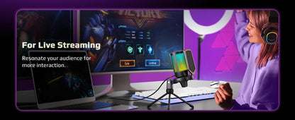 Enhance Your Streaming Experience with the FIFINE USB Gaming Microphone