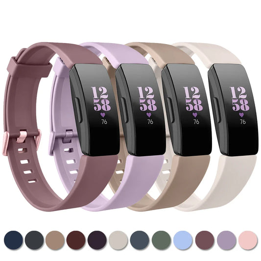 Silicone Strap for Fitbit ACE 2 (available in 21 colours) Habicare