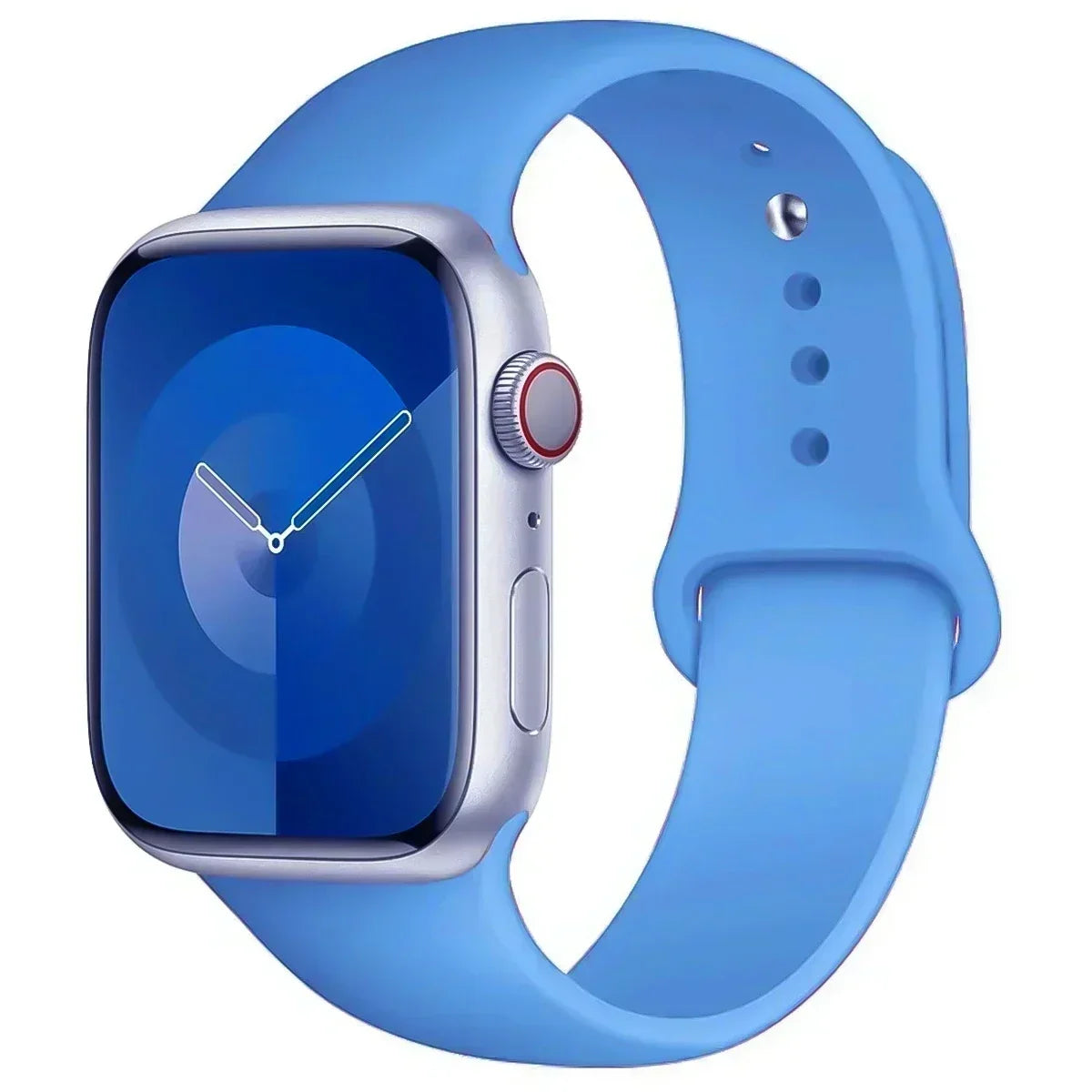 Silicone Replacement Strap for Apple Watch Series (38mm - 42mm) (available in 45 colours) Habicare