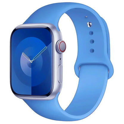 Silicone Replacement Strap for Apple Watch Series (38mm - 42mm) (available in 45 colours) Habicare