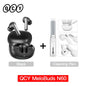 Immerse Yourself with QCY Melobuds N60 Wireless Earphones - Dual Driver, Hi-Res Audio with ANC