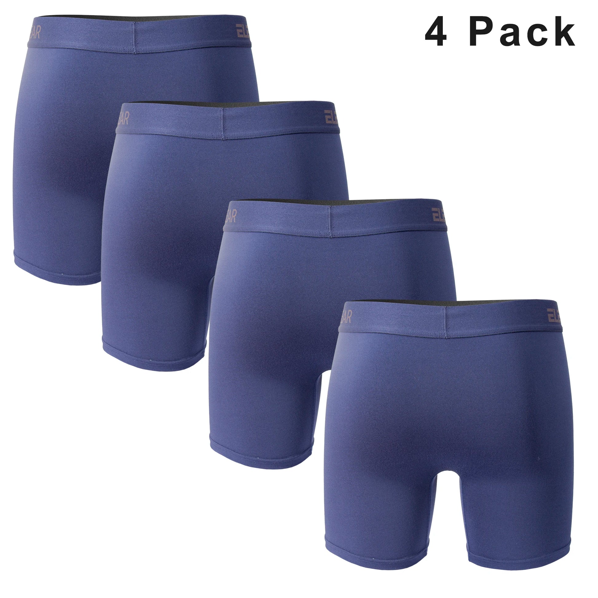 4 Pack Men's Breathable Boxershorts with Opening - Plus Size - ShopHub