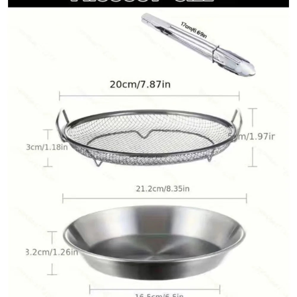 3Pcs Stainless Steel Kitchen Accessories Set - ShopHub