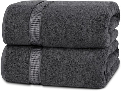 Luxurious Jumbo Bath Towel, 100% Ring Spun Cotton