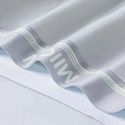 MiiOW 40S Combed Cotton Men Underwear Boxers 7A Antibacterial Crotch Men's Panties Softer Breathable Man Boxershorts Underpants