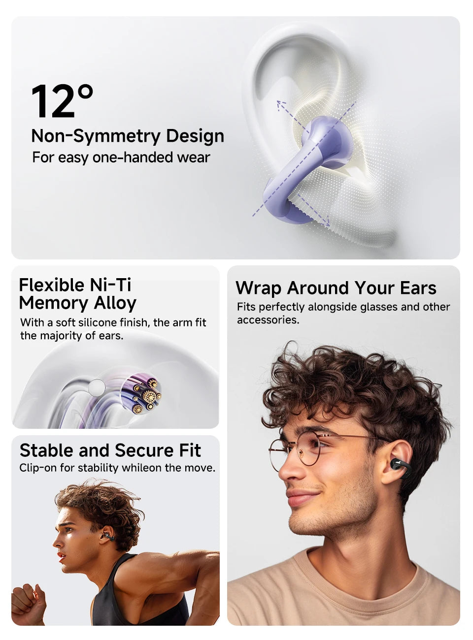 QCY Crossky C30 Wireless Earphones - Bluetooth 5.4 TWS Sports Earbuds with Dual-Connection and Waterproof Design - ShopHub
