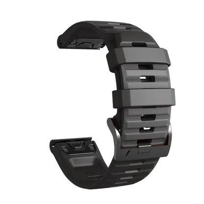 QuickFit Silicone Strap for the Garmin Flagship Models (2 sizes & 46 colours available) Habicare