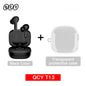 QCY T13 Wireless Earphones with 4 Mic ENC, HD Call, Stereo Sound, Touch Control, Long Standby 40Hrs - ShopHub