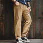 Maden Men‘s Khaki 11.7oz Selvedge Raw Jeans