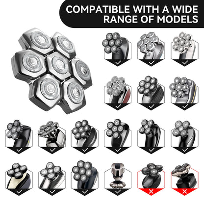 Kensen Razor Head Replacement for S18 5 in 1 Shaver