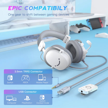 Elevate Your Gameplay with the FIFINE Gaming Headset with Surround Sound