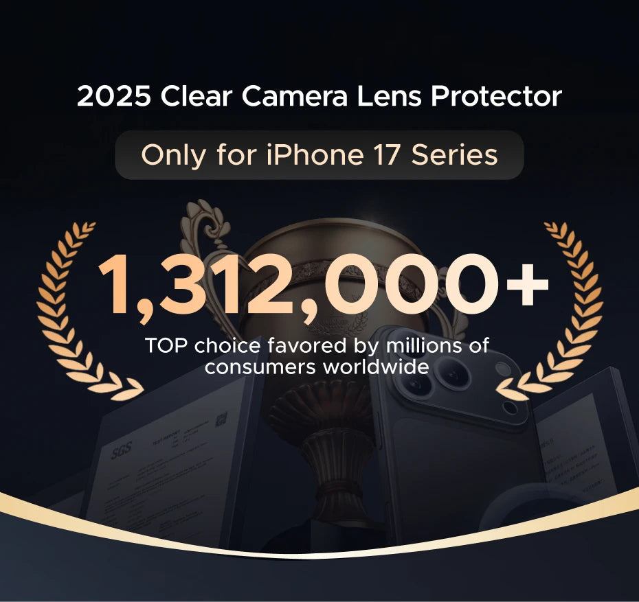 UGREEN Camera Lens Protector for iPhone 17 Models