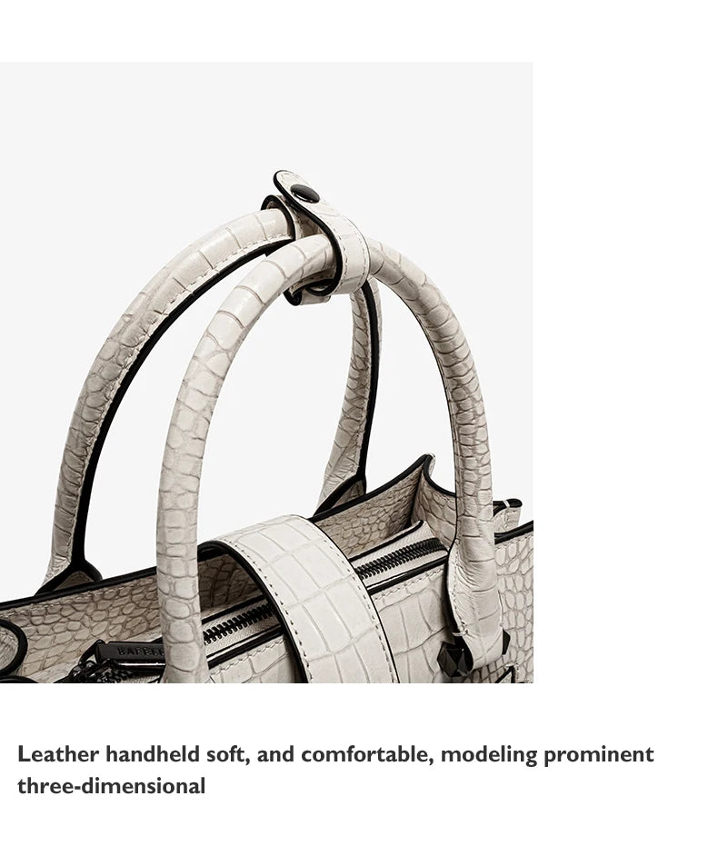 BAFELLI Women's Genuine Leather Business Handbag