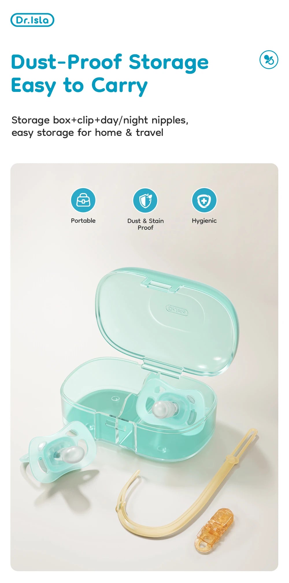 MAMIJOY Day & Night Pacifier Set