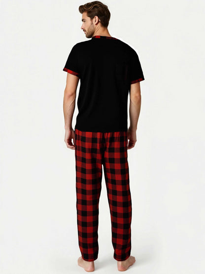 Men's Plaid Pajama Sets: Comfortable Lounge Wear for Ultimate Relaxation