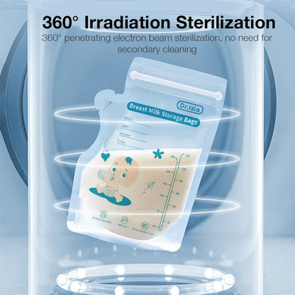 Dr.Isla 250ml/30Pcs Breast Milk Storage Bags