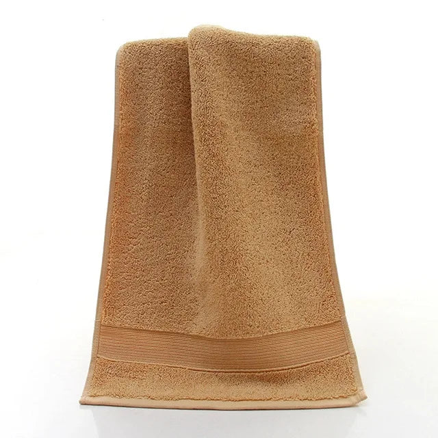 Premium 100% Cotton Bath Towels, Soft Feel, Quick Dry, Highly Absorbent, 600GSM