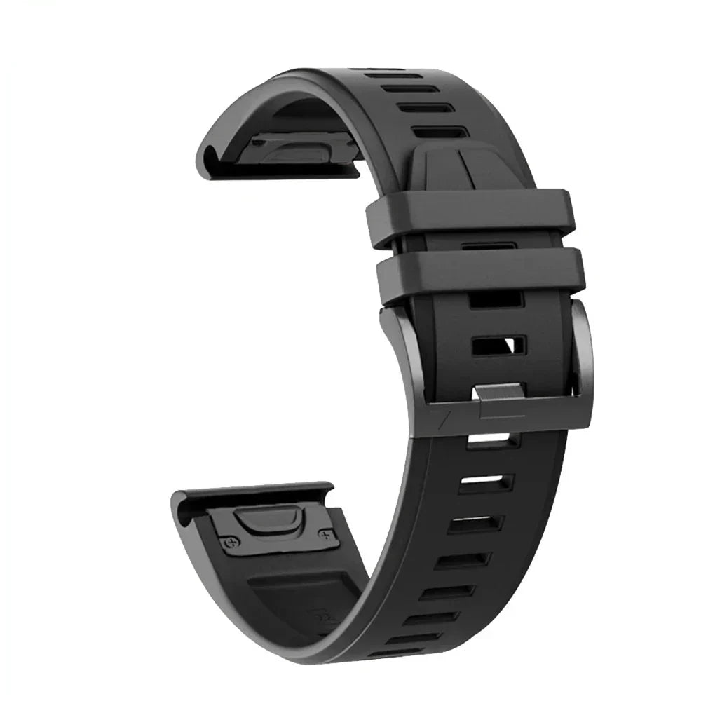 QuickFit Silicone Strap for the Garmin Flagship Models (2 sizes & 46 colours available) Habicare