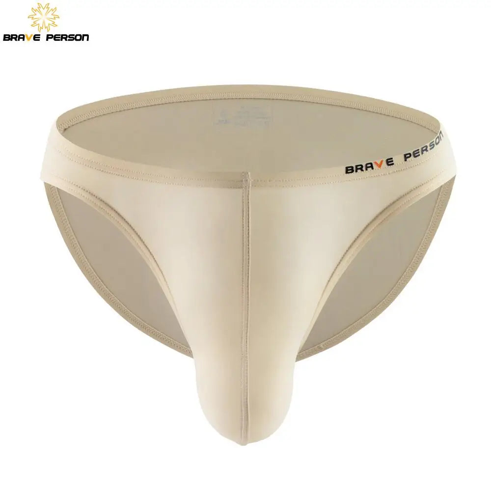 BRAVE PERSON Sexy Mens Big Penis Pouch Design Underwear
