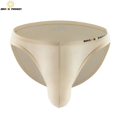 BRAVE PERSON Sexy Mens Big Penis Pouch Design Underwear