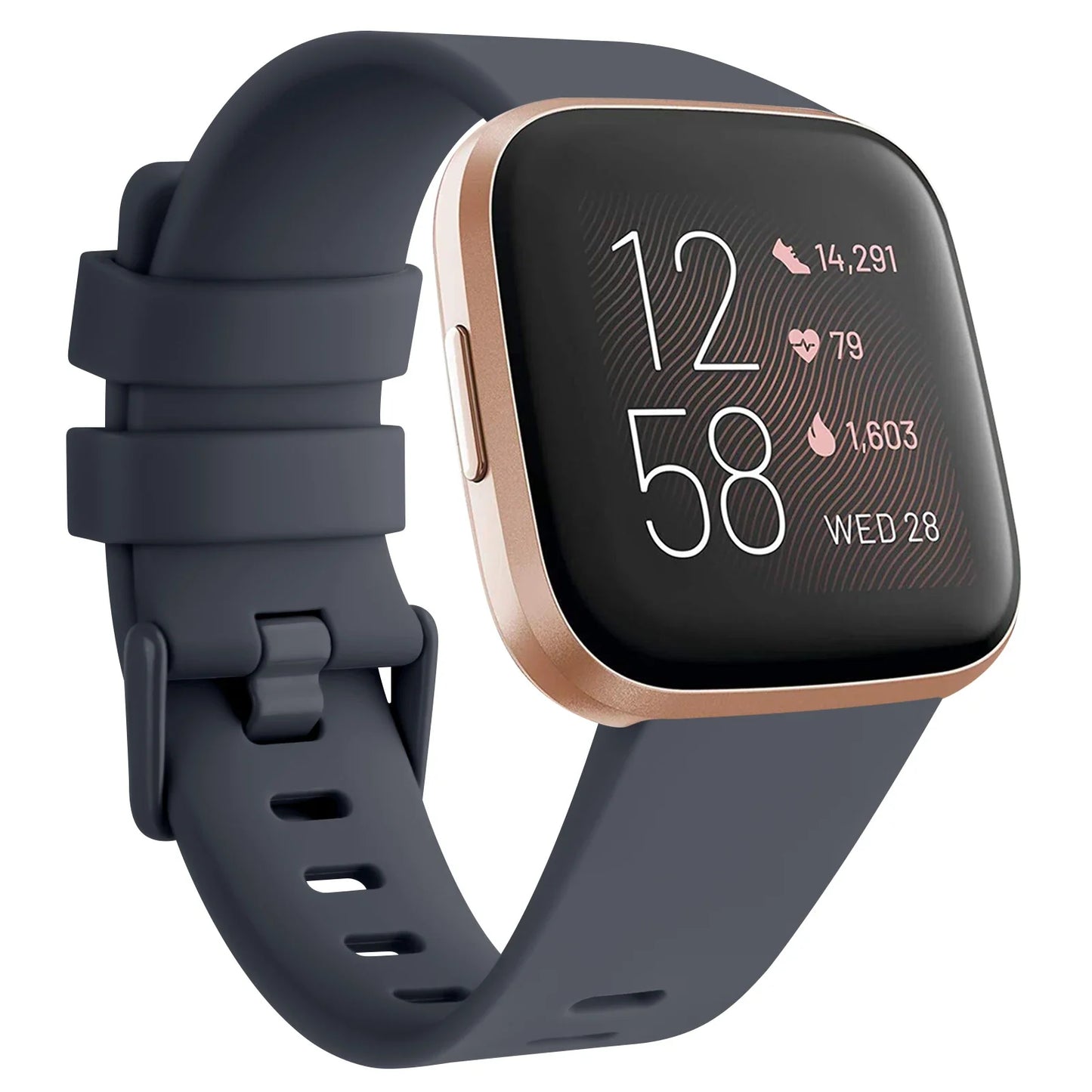 Soft Silicone Sport Band for the Fitbit Versa Lite (available in 26 colours) Habicare