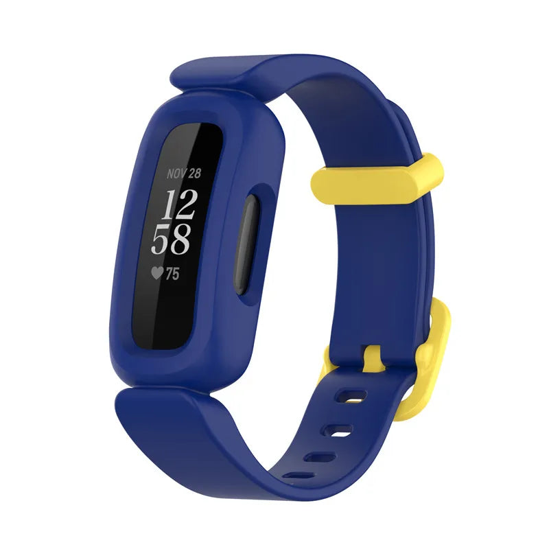 Silicone Strap for The Fitbit Ace 2/3 & Inspire Series (16 colours available) Habicare