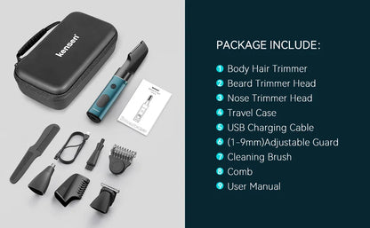 Kensen S16 Professional Body Hair Trimmer Kit