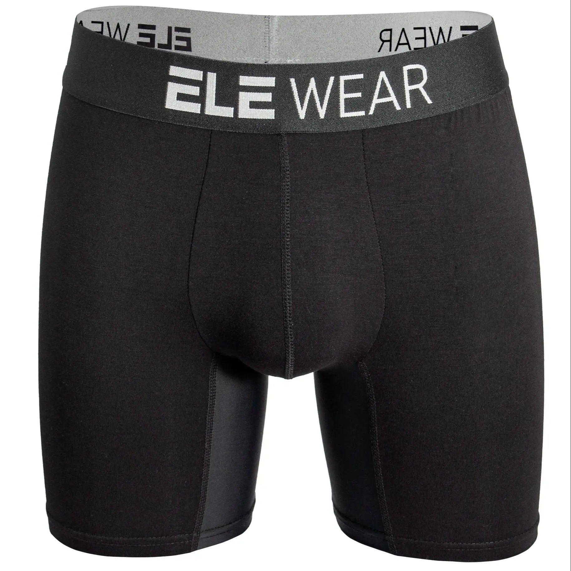 Men's Bamboo Boxer Briefs for Men - Long Sports Underwear, Moisture-Wicking - ShopHub