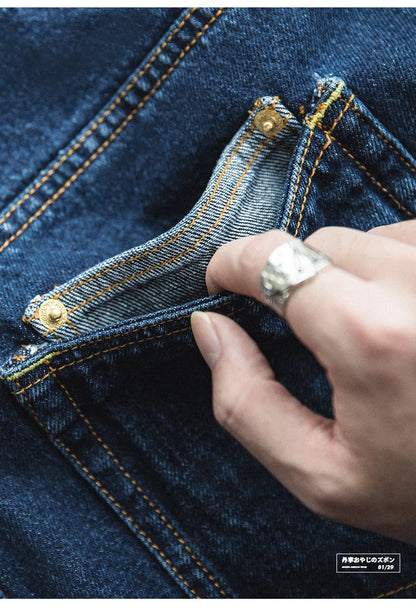 Maden 12.8 oz Retro Loose Washed Denim Jeans