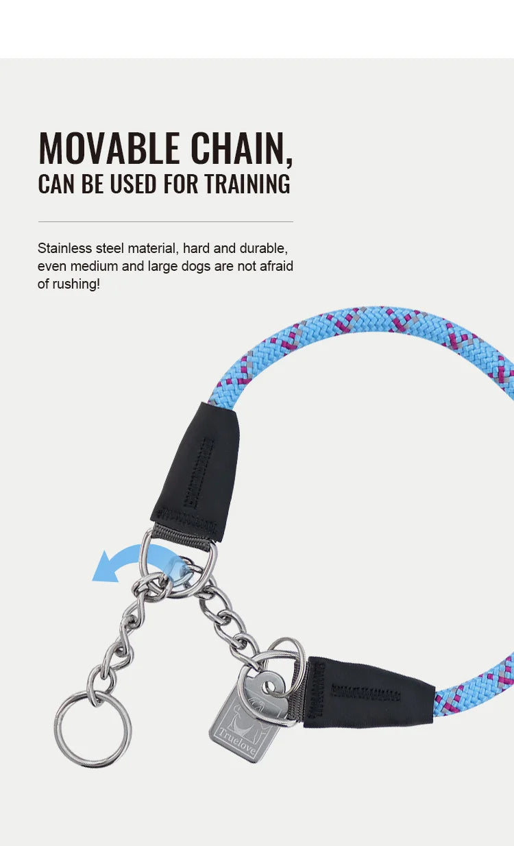 Truelove Pet P-Chain Nylon Dog Collar