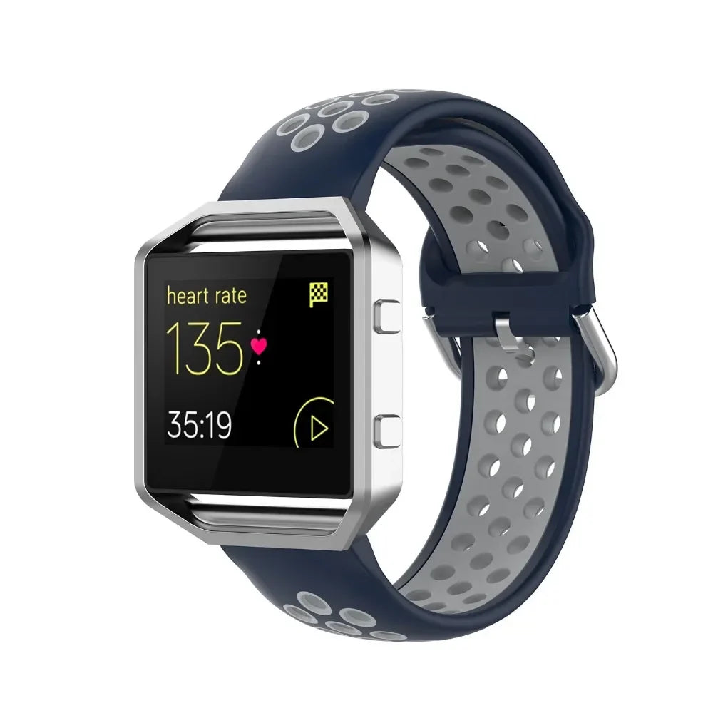 Silicone Sport Strap for the Fitbit Blaze/Versa/Versa 2/Lite Series (15 colours available) Habicare
