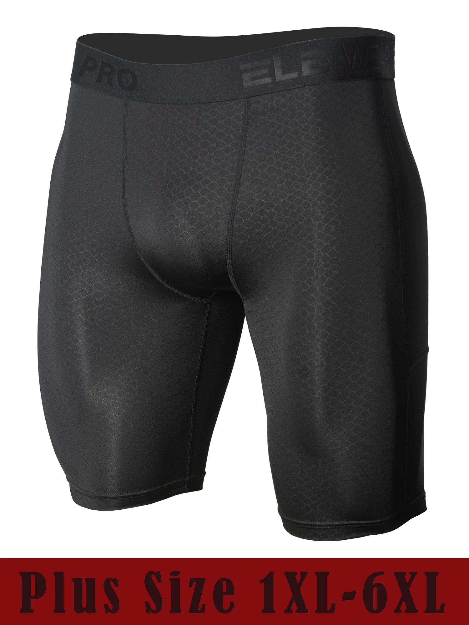 Men's Sports Running Underwear with Side Pockets, Plus Size 1XL-6XL - ShopHub