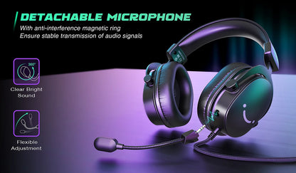 Immerse Yourself in Gaming with the FIFINE 7.1 Surround Sound Headset