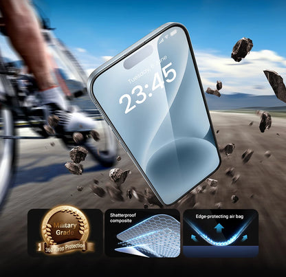 UGREEN 9D Full Cover Tempered Glass Screen Protector for iPhone 17 Pro Max