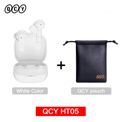 QCY HT05 ANC Wireless Earbuds - TWS Bluetooth 5.2 with 40dB Active Noise Cancellation and In-Ear Mics - ShopHub