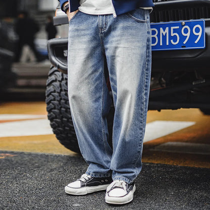 Maden Men's 12.6oz Washed Denim Jeans