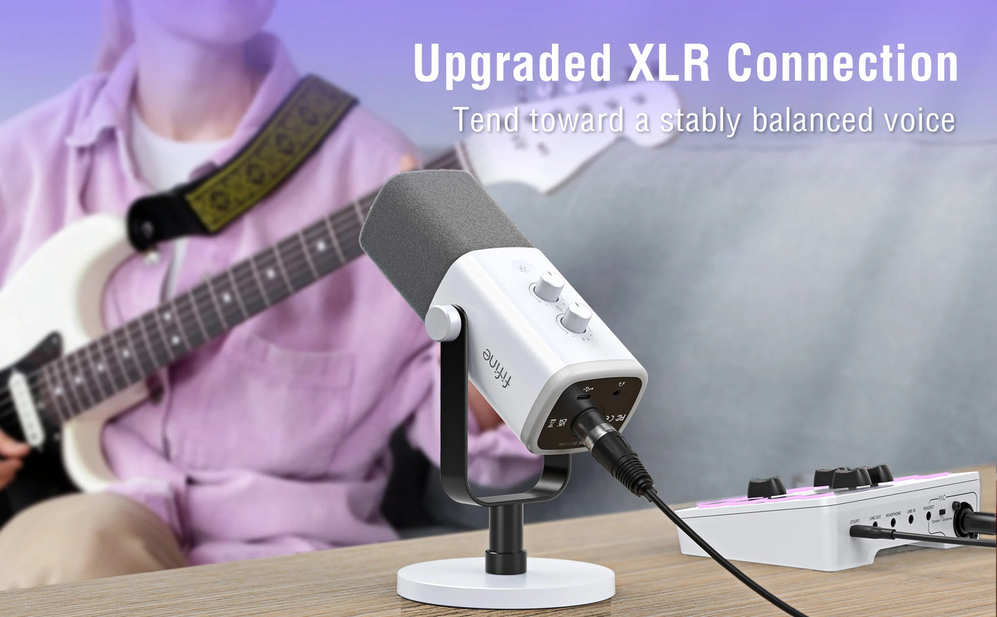 FIFINE RGB Streaming Podcast Kit: Elevate Your Gaming and Streaming Experience