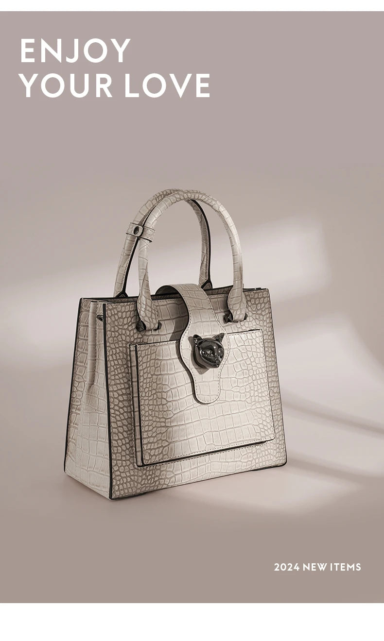 BAFELLI Women's Genuine Leather Business Handbag