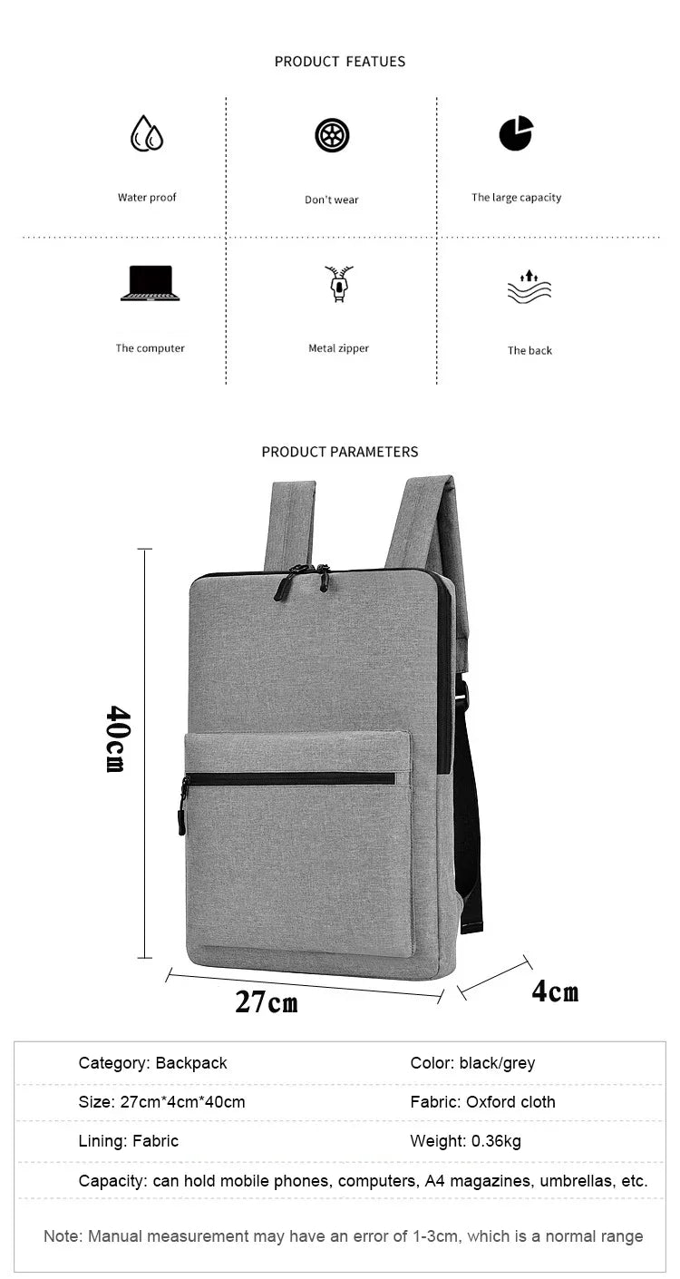 Slim Minimalist Laptop Backpacks