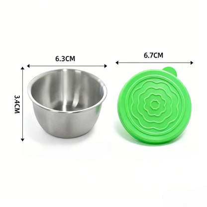 12pc 304 Stainless Steel Food Containers with Leakproof Lids - ShopHub