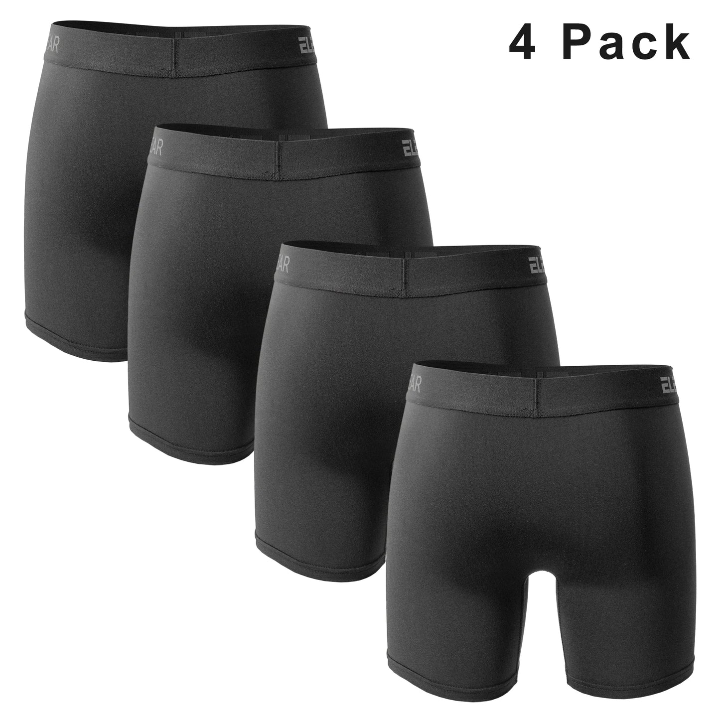 4 Pack Men's Breathable Boxershorts with Opening - ShopHub