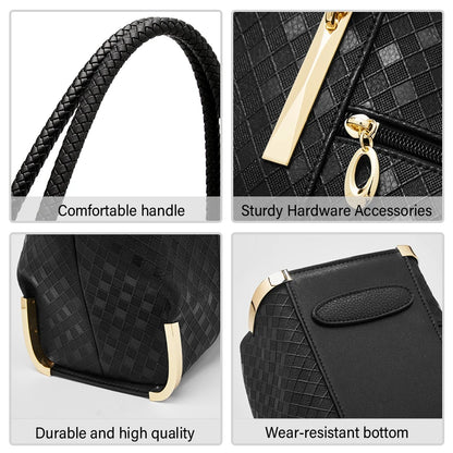 FOXER Genuine Leather Lady's Handbag Elegant Luxury Design Women Shoulder Bag Large Capacity Tote Bag Best Gift for Mom,Wife