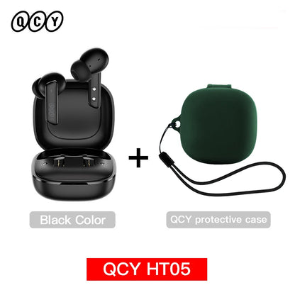QCY HT05 ANC Wireless Earbuds - TWS Bluetooth 5.2 with 40dB Active Noise Cancellation and In-Ear Mics - ShopHub