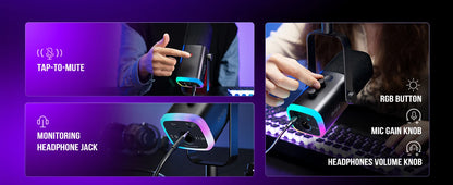 FIFINE Dynamic Gaming Microphone: Elevate Your Streaming & Recording Experience