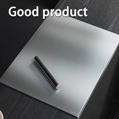 Large Foldable Stainless Steel Cutting Board - ShopHub