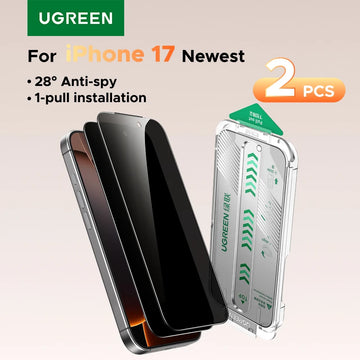 UGREEN Anti-Spy Privacy Screen Protector for iPhone 17 & 16 Series