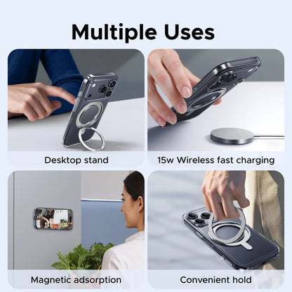 UGREEN 360° Magnetic Stand Case for iPhone 18, 17, & Pro Max Models